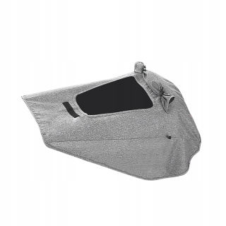 Dáždnik do kočíka, 0 cm, bezfarebný